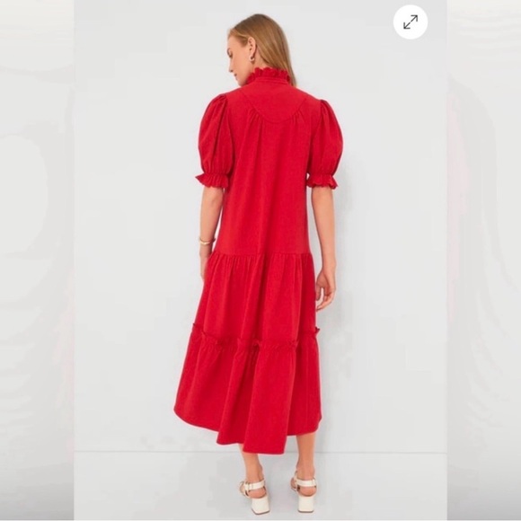 Red Selena Maxi Dress Pomander Place Tuckernuck - Picture 2 of 6
